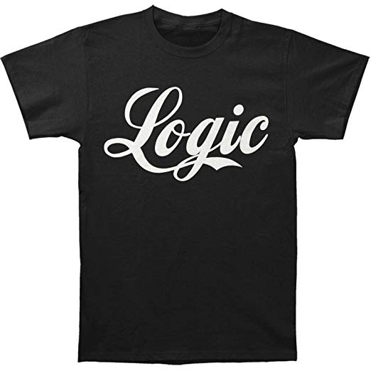 Amazon.com Small Logo - Logic Men's Logo Tee T-Shirt Black