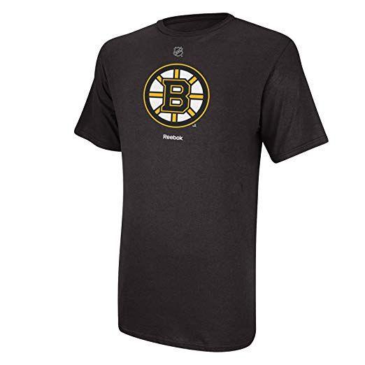 Amazon.com Small Logo - NHL Boston Bruins Primary Logo T-Shirt, Black