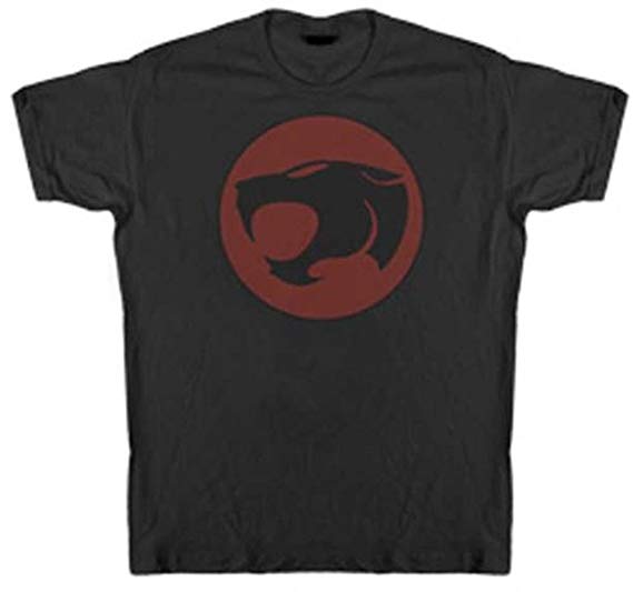 Amazon.com Small Logo - ThunderCats Original Logo Black T Shirt Tee
