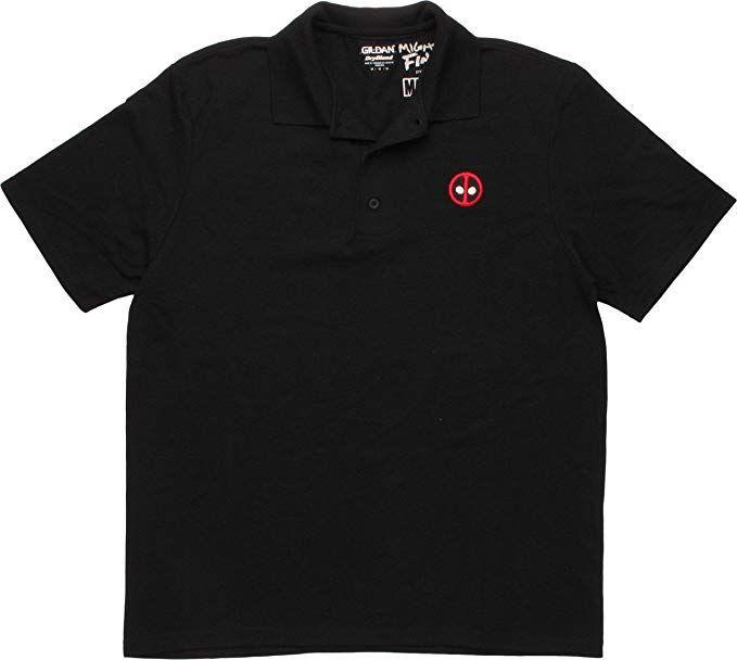 Amazon.com Small Logo - Amazon.com: Deadpool Small Logo Polo Shirt: Clothing