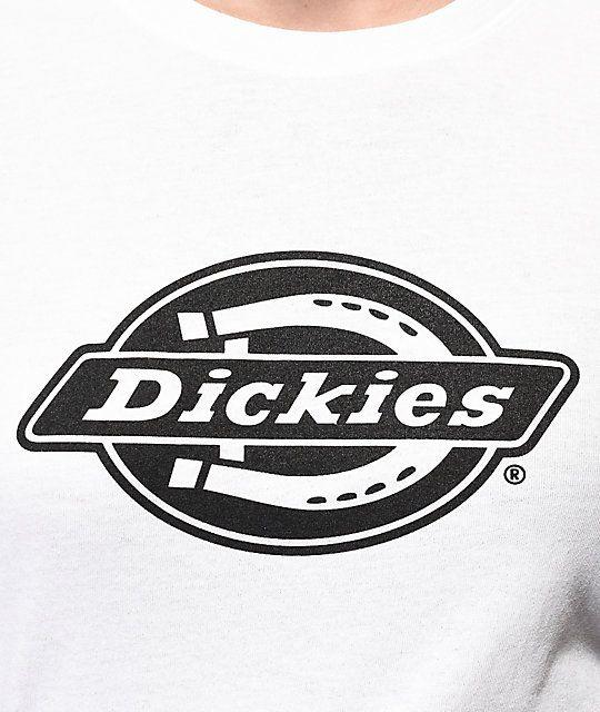 Dickies Logo - Dickies Logo White T-Shirt | Zumiez
