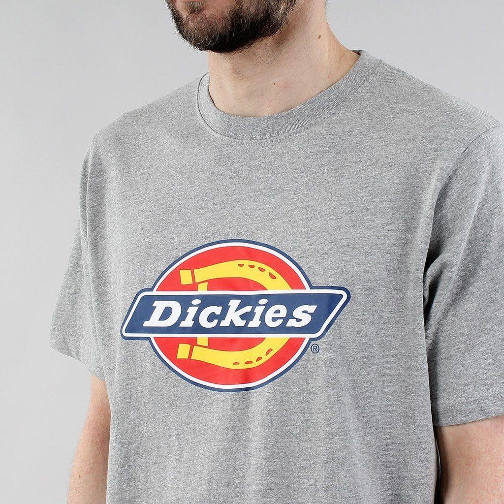 Dickies Logo - Dickies Horseshoe Logo T-shirt - Grey Melange – Urban Industry