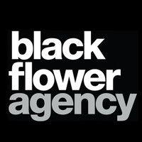 Black Flower Logo - Black Flower Agency