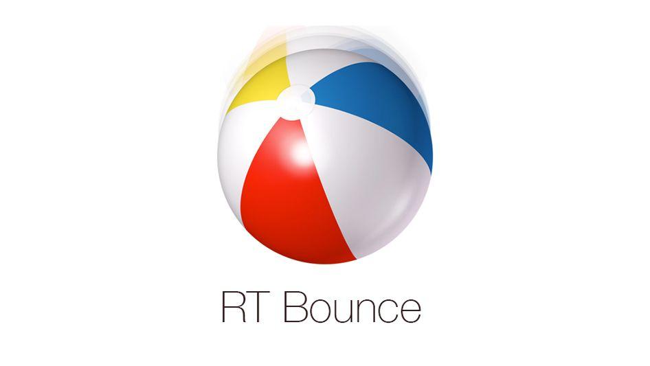 Ball Bounce Logo - RT Bounce