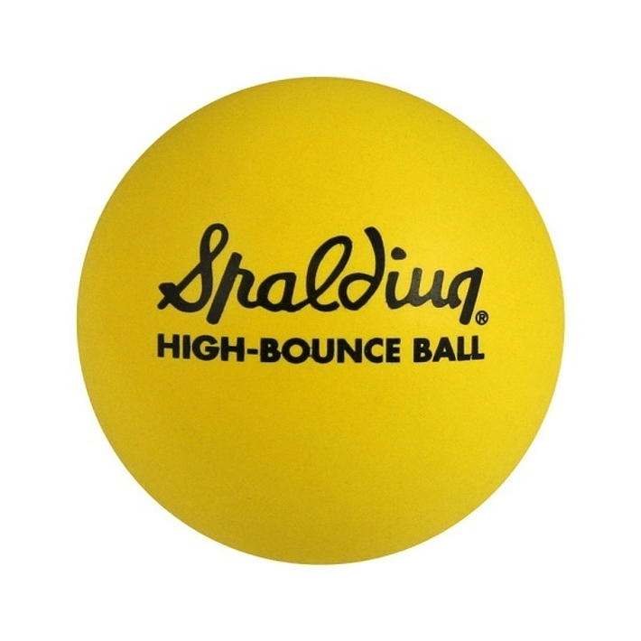 Ball Bounce Logo - Spalding Fluoro High Bounce Ball