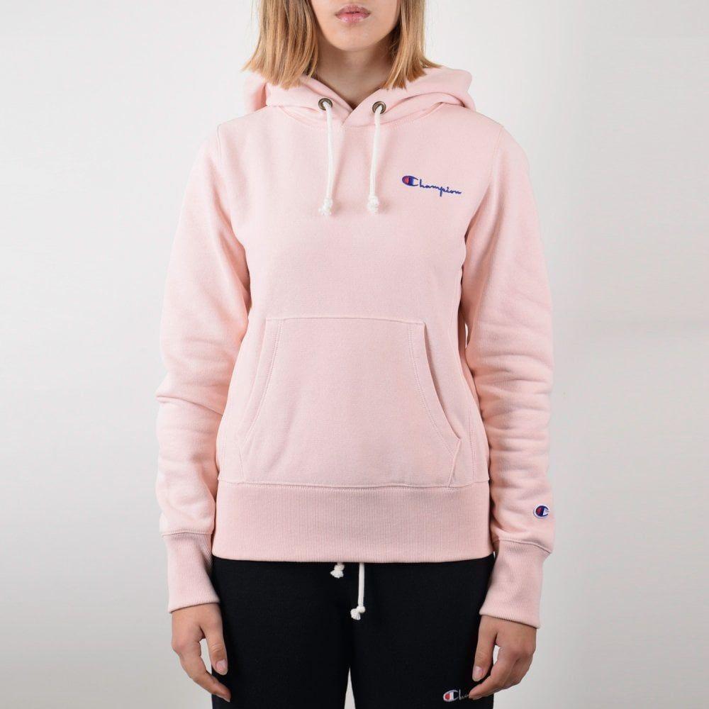 Women Champion Clothing Logo - Champion Women's Small Script Logo Reverse Weave Hoodie - Womens ...