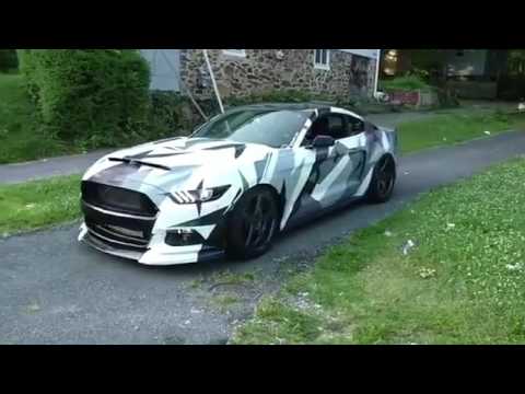 Camo Mustang Logo - Camo RTR mustang - YouTube