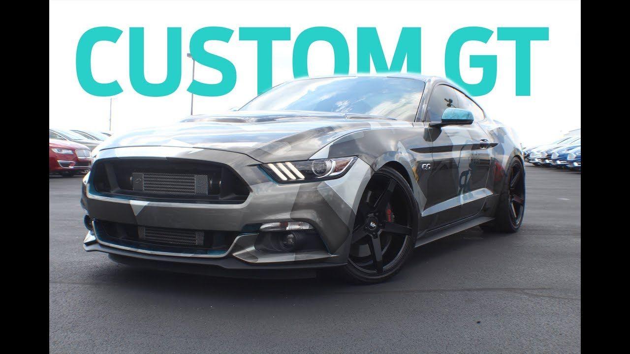 Camo Mustang Logo - Custom Camo Wrapped 2016 Ford Mustang (SEMA Show Car) - YouTube