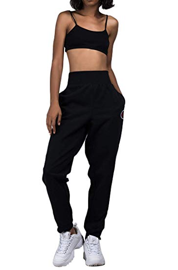 Women Champion Clothing Logo - Champion LIFE Women's Reverse Weave Jogger at Amazon Women's ...