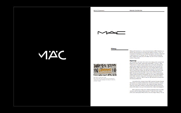 Mac Makeup Logo - M.A.C MAC Cosmetic brand Rebrand on Pantone Canvas Gallery