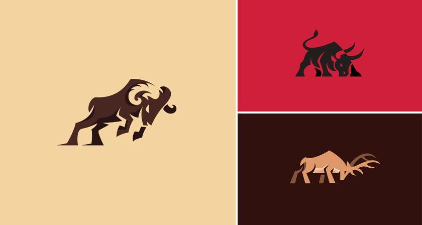Red Animal Logo - Beautiful Logos Of Animals In Charging Positions