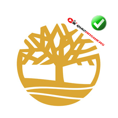 Tree In A Yellow Circle Logo Logodix