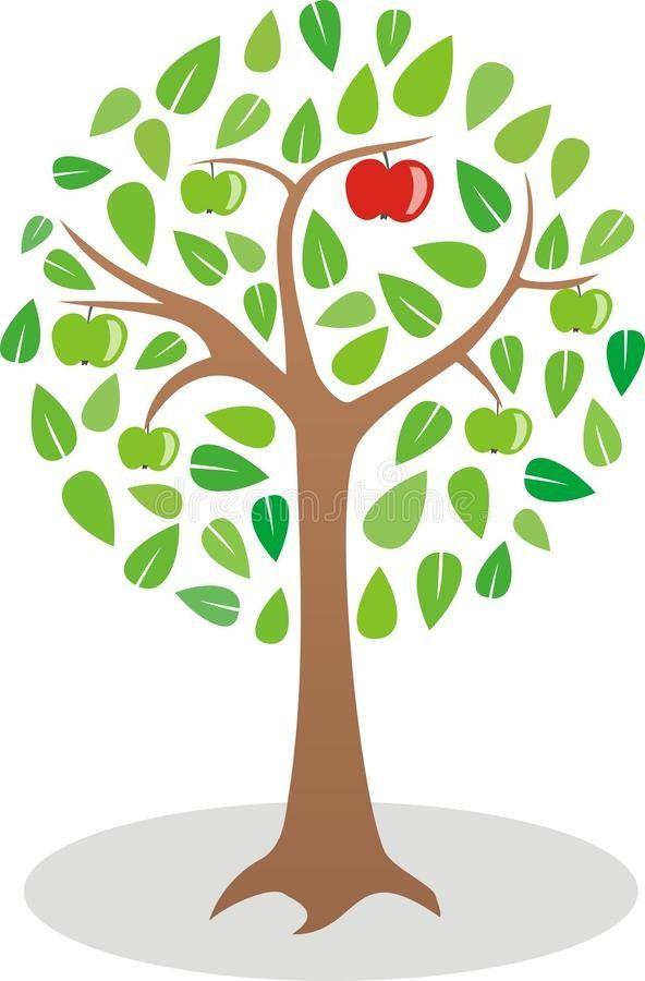 Colorful Tree Logo - Apple Tree Logo Colorful Clipart Vector 82713948 With Clipart Apple