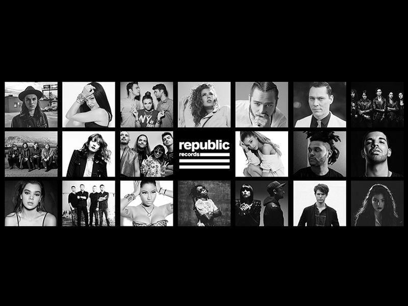 Xo Records Black and White Logo - Republic Records