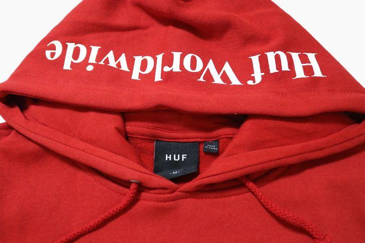Red Square Box Logo - b-flat: Hough Parker box logo HUF PRIMARY BOX HOOD Hough sweatshirts ...