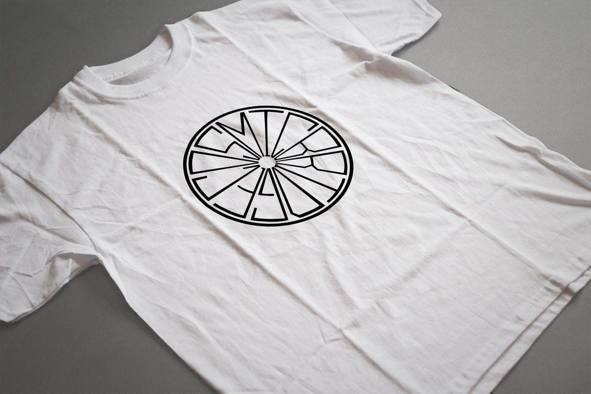 Xo Records Black and White Logo - Label Logo T Shirt - White | Cosmic Bridge Records
