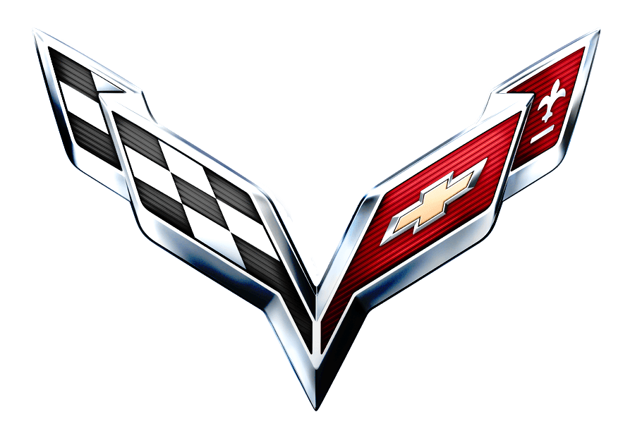 Corvette Flag Logo - Corvette Logo Meaning and History, latest models | World Cars Brands