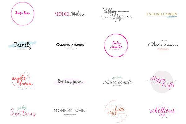 Chic Floral Logo - Fashion Cosmetics Beauty Floral Spa Logo on Student Show