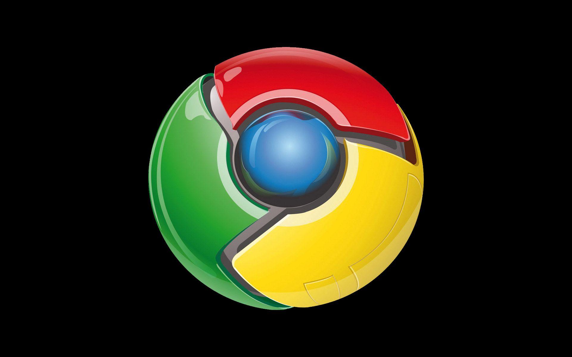 Google Chrome Original Logo - Black Background Google Chrome DESEMBARALHE
