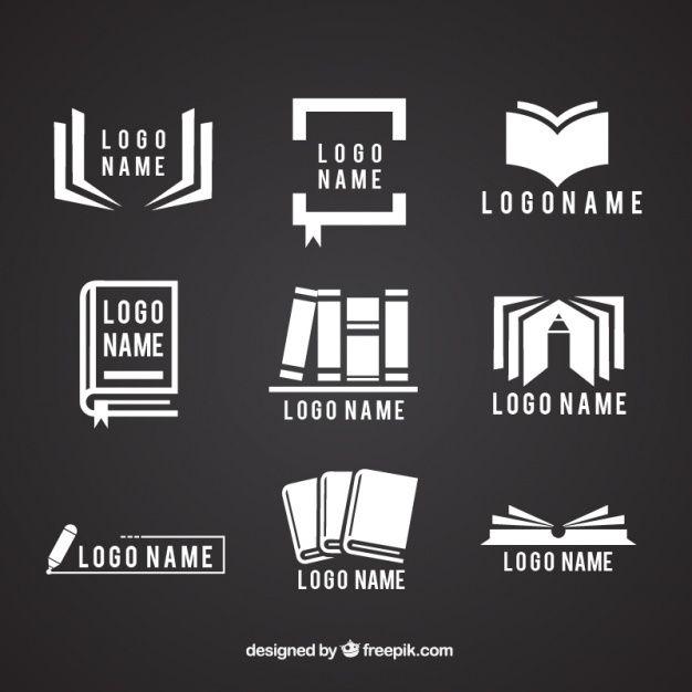 Books Logo - Collection of logos with books Vector