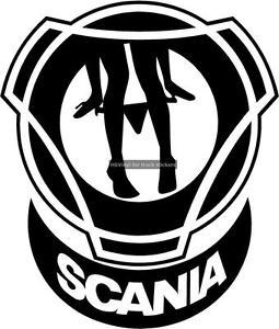 Scania Truck Logo - Scania vablis truck logo sticker outside or inside fitment body