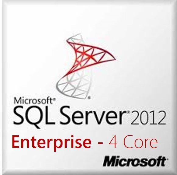 Microsoft SQL Server 2012 Logo - Microsoft SQL Server 2012 Enterprise Edition - 4 Core Server License ...
