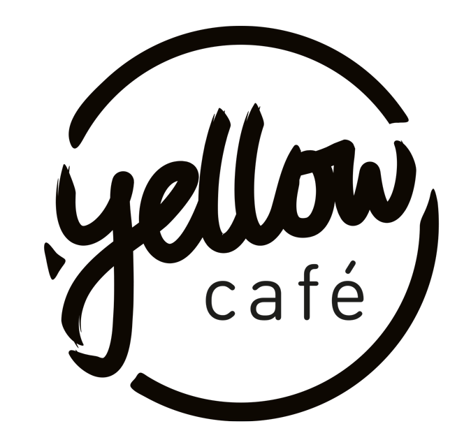 Work in Black and Yellow Logo - Yellow Café - Anders Alexander is a Designer