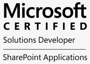 Microsoft SQL Server 2012 Logo - Azure-logo Mcsd Shareapp Blk - Microsoft Certificate Sql Server 2012 ...