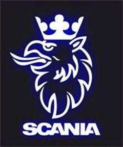 Scania Logo - SC-3 Scania Truck Logo V8 Griffin Engine A5 A4 Size Airbrush ...