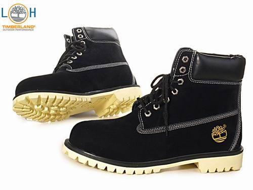 Black and Yellow Hand Logo - soft Like Most hand Timberland finest selection VPV32 Mens 6 Inch ...