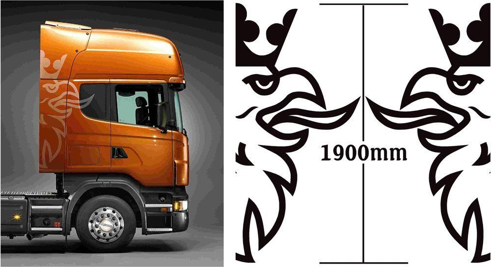 Scania Truck Logo - scania truck griffin 2x extra large 1900mm high logos, in any colour