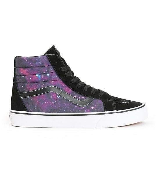 Cosmic Vans Logo - Vans Sk8-Hi Cosmic Skate Shoes | Zumiez