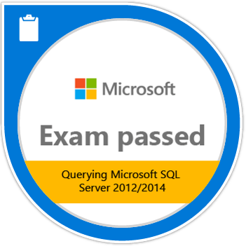 Microsoft SQL Server 2012 Logo - Querying Microsoft SQL Server 2012 2014 For Exam 70 461