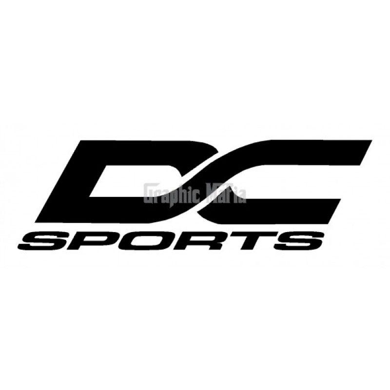 Black and White Sport Car Logo - DC Sports Logo Graphic