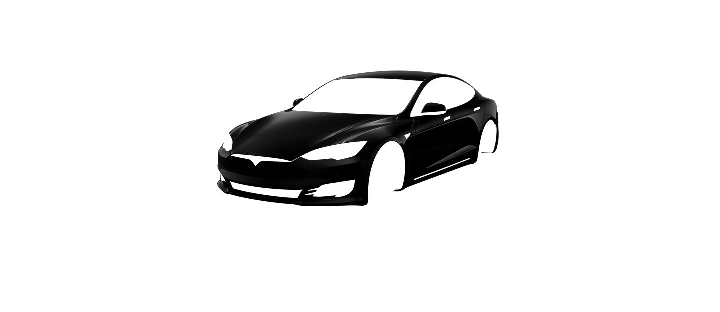 Black and White Sport Car Logo - Design Your Model S | Tesla UK