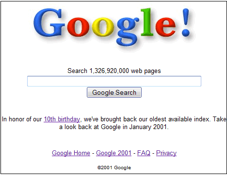 Oldest Google Logo - Graphic design research 10: Post 3