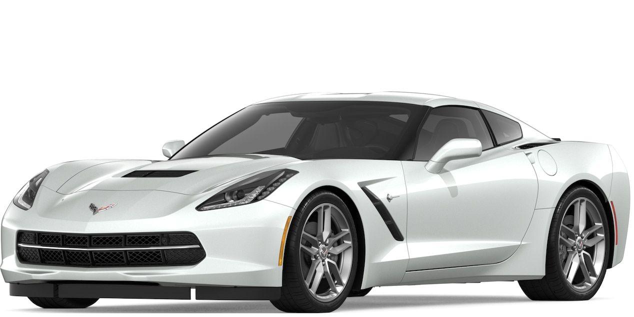 Black and White Sport Car Logo - Corvette Stingray: Sports Car