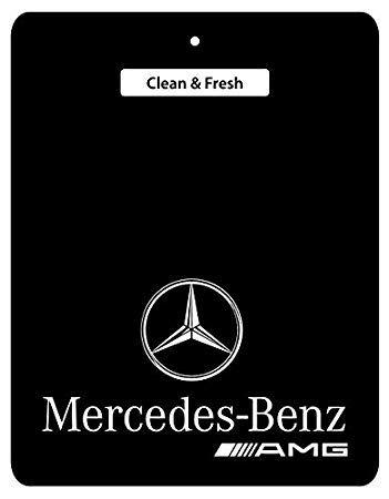 Black and White Sport Car Logo - 5 for £10 DEAL! - MERCEDES-BENZ AMG Car Air Freshener SPORT BLACK ...