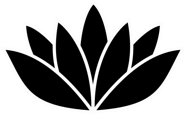 Black Lotus Flower Logo - Black Lotus Flower Picture Clip Art at Clker.com - vector clip art ...