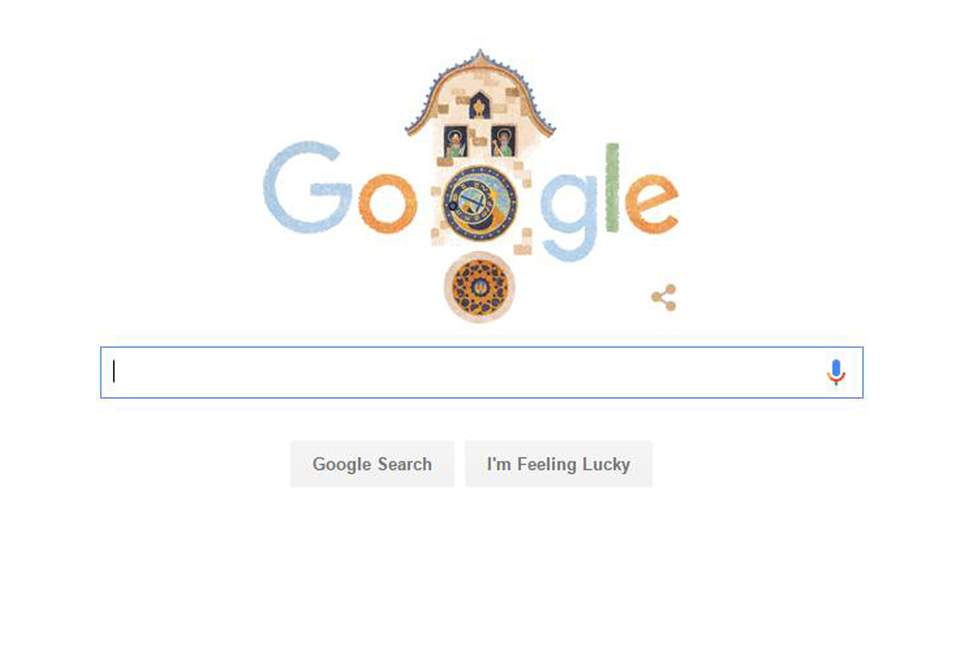 Oldest Google Logo - Prague astronomical clock honoured in Google Doodle for 605th ...