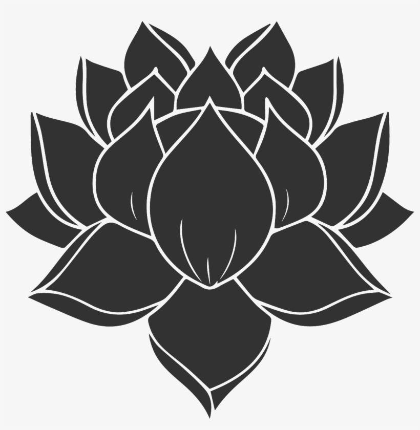 Black Lotus Flower Logo - Karoo Retreat Black Lotus Flower Tattoo Transparent PNG