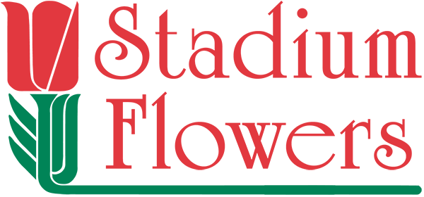 Flower with Red Oval Logo - Everett & Lynnwood (WA) Flower Delivery - Stadium Flowers