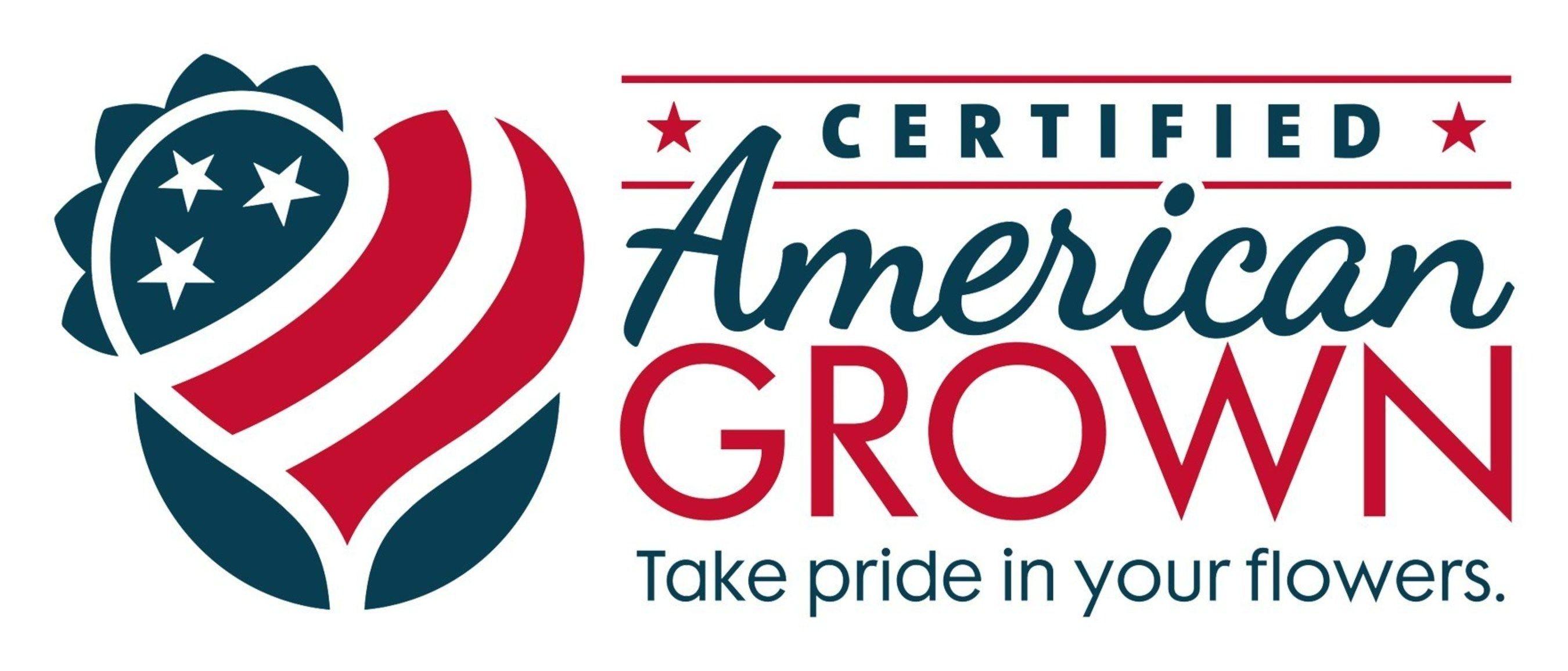 Flower with Red Oval Logo - Certified American Grown Flowers Announces The 2015 Field To Vase