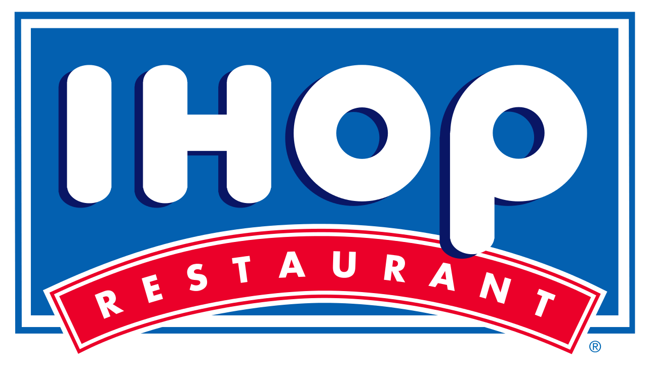 Blue with White Letters Logo - This Is What IHOP'S Fancy New Logo Looks Like