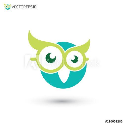 Cute Owl Logo - Cute Owl Logo - Buy this stock vector and explore similar vectors at ...