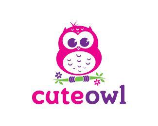 Cute Owl Logo - Cute Owl Designed