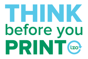 Think Before You Print Logo - think before you print Archives | TreeZero