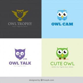 Cute Owl Logo - Owl Logo Vectors, Photos and PSD files | Free Download