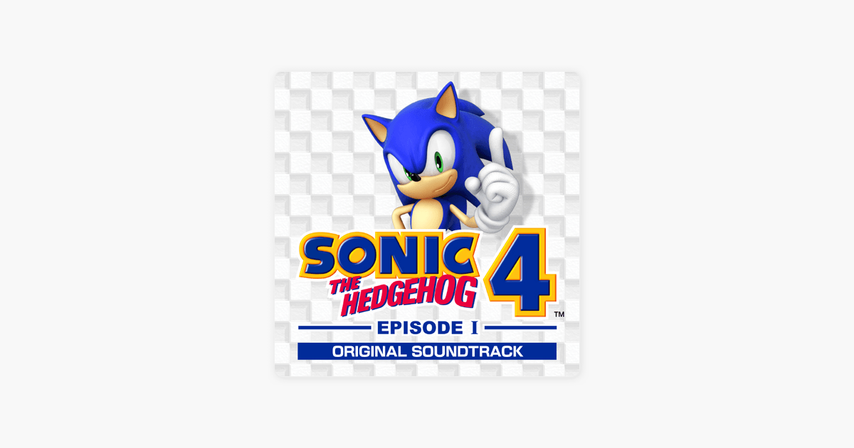 Original iTunes Logo - Sonic the Hedgehog 4 Episode I Original Soundtrack by SEGA & Jun