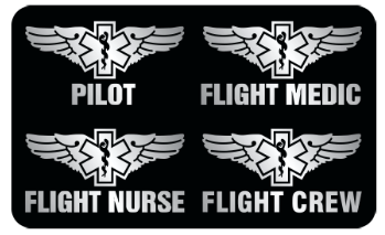 Flight Nurse Logo - Flightsuit Nametags